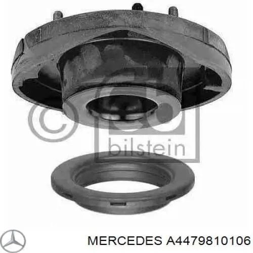 A4479810106 Mercedes cojinete de rueda trasero