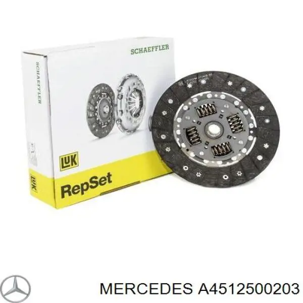 A4512500203 Mercedes disco de embrague