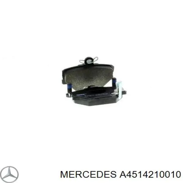 Pastillas freno delanteras Mercedes A4514210010 precio, desde 18,78 EUR