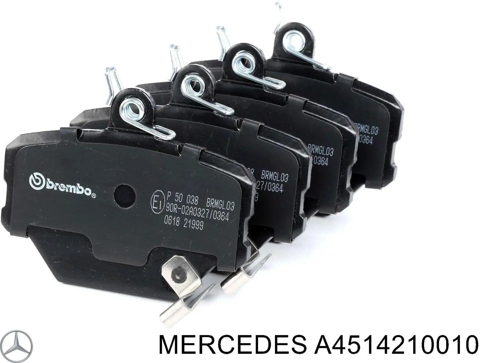 Comprar A4514210010 Mercedes Pastillas delanteras de freno
