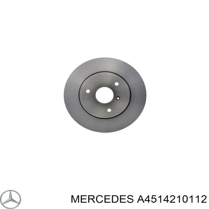Comprar A4514210112 Mercedes Freno de disco delantero
