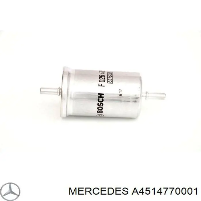 A4514770001 Mercedes filtro combustible