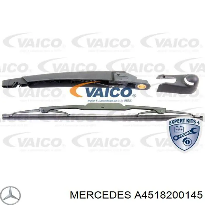 Escobilla del limpiaparabrisas trasero Mercedes A4518200145 precio, desde 5,48 EUR