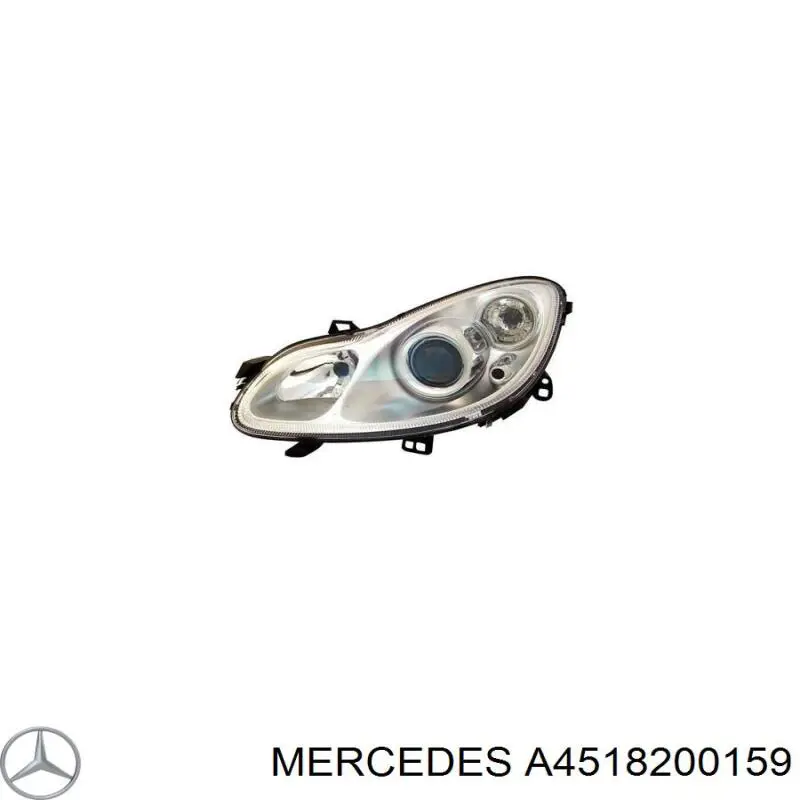 Faro Mercedes A4518200159 precio, desde 143,64 EUR