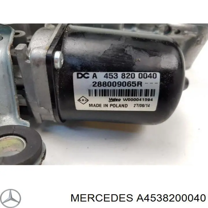 Comprar A4538200040 Mercedes Varilla de limpiaparabrisas