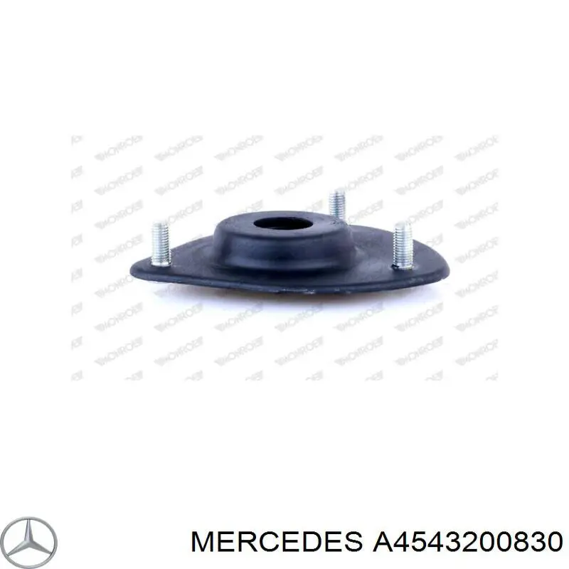 A4543200830 Mercedes amortiguador delantero derecho