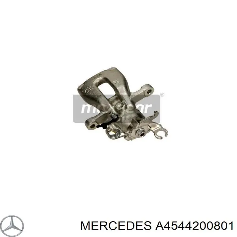 A4544200801 Mercedes pinza de freno trasero derecho