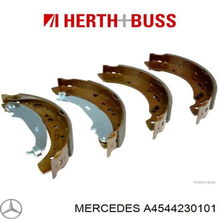 A4544230101 Mercedes freno de tambor trasero