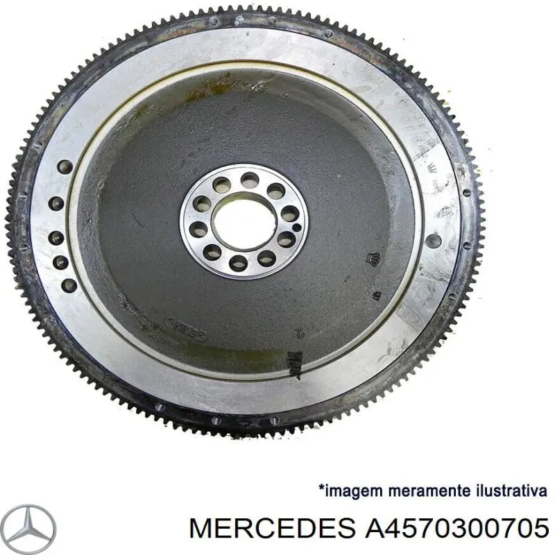 A4570300705 Mercedes volante motor