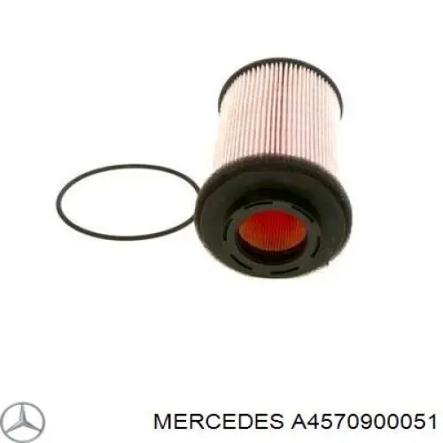 A4570900051 Mercedes filtro de combustible