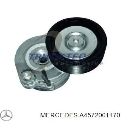 Polea inversión / guía, correa poli V A4572001170 Mercedes