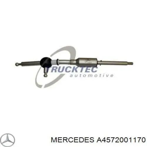 A4572001170 Mercedes Polea guía correa poli V