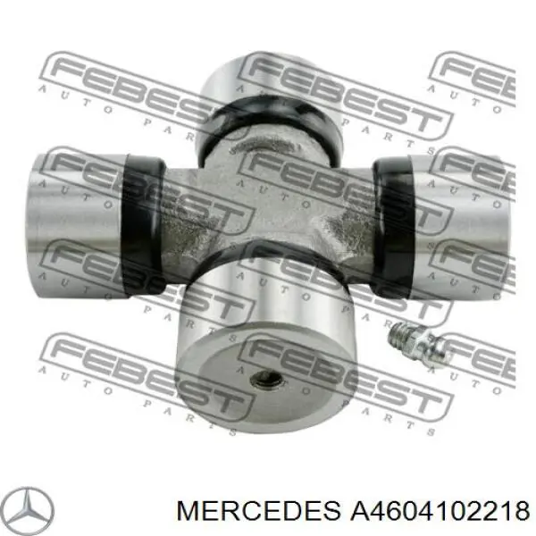 A4604102218 Mercedes árbol cardán, eje delantero