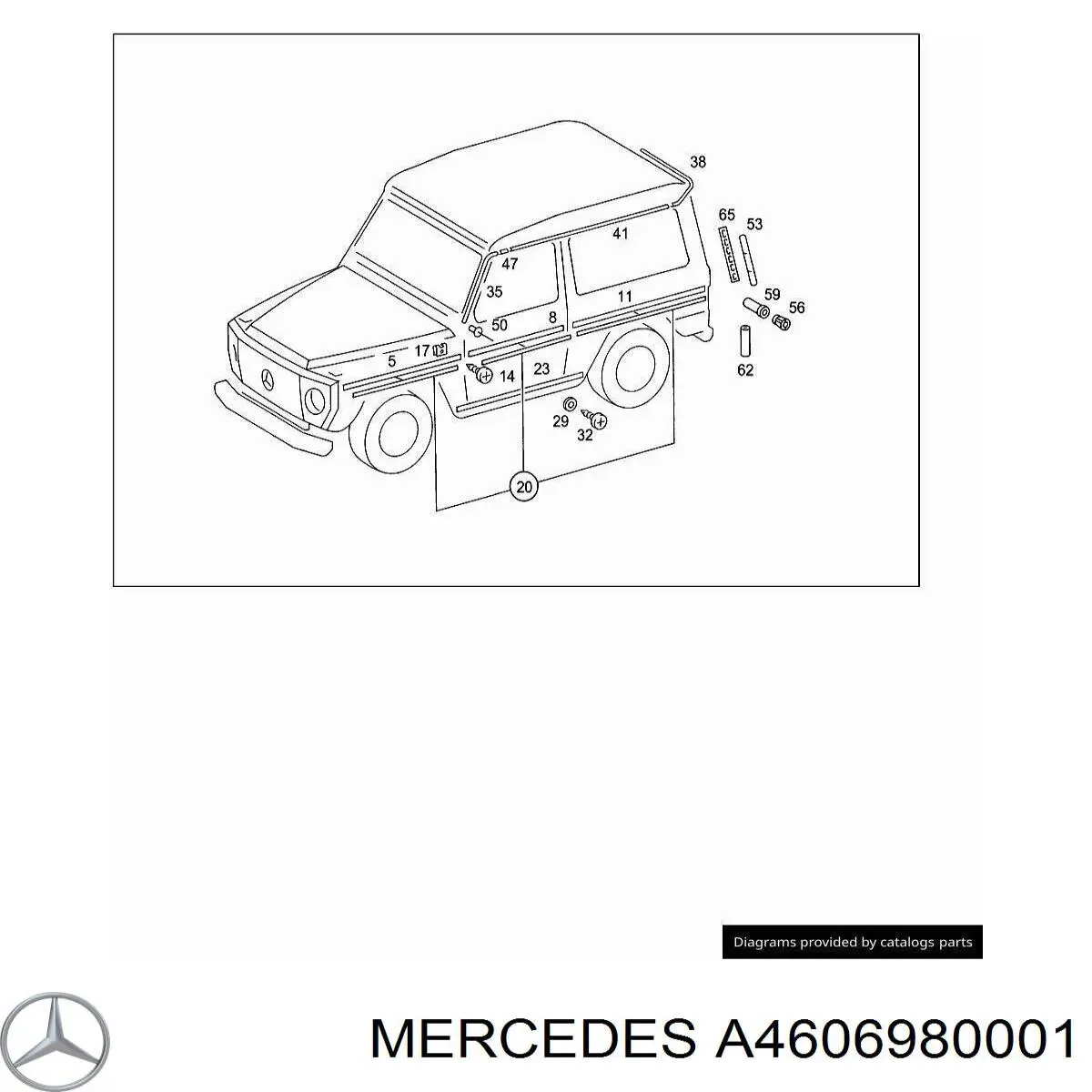 A4606980001 Mercedes