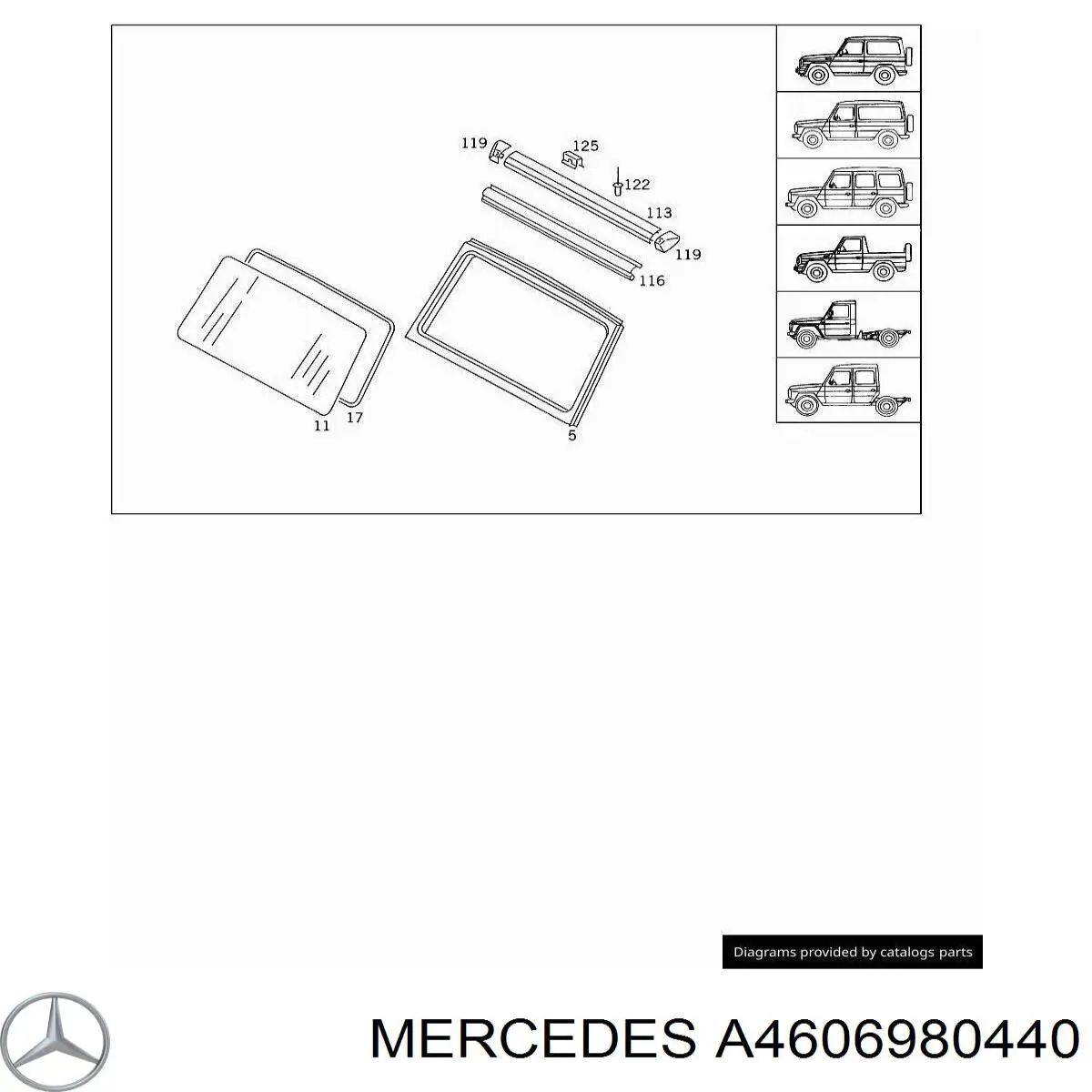  Mercedes A4606980440 precio, desde 8,83 EUR
