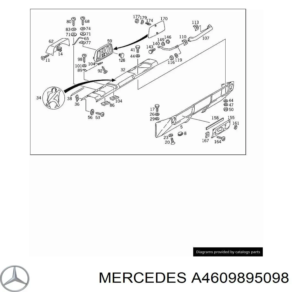 Comprar A4609895098 Mercedes 