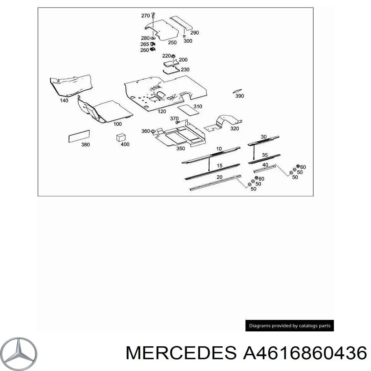 A4616860436 Mercedes