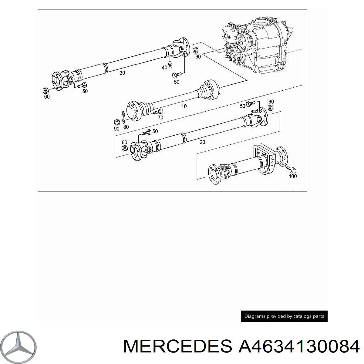 A4634130084 Mercedes 