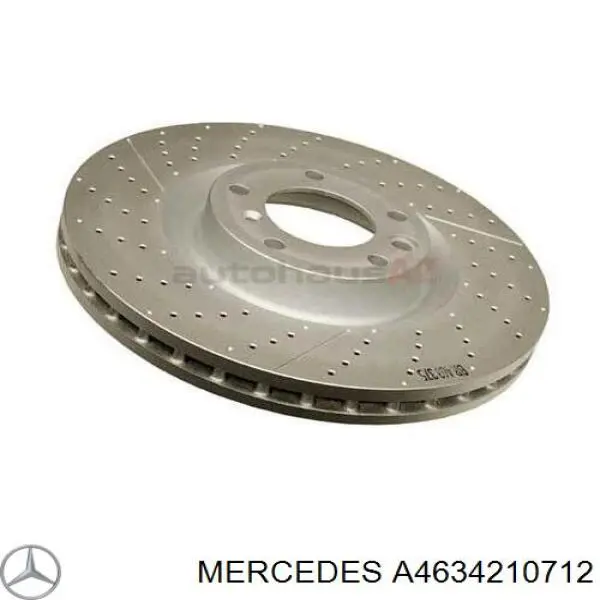 A4634210712 Mercedes Discos
