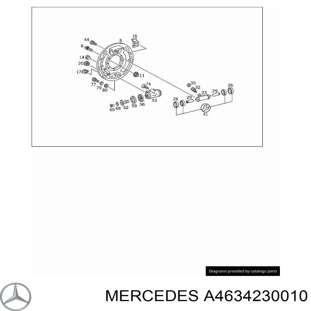 A6024233510 Mercedes Forro de freno delantero (camión)