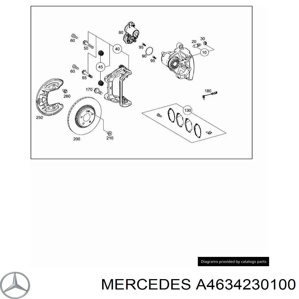 4634230100 Mercedes