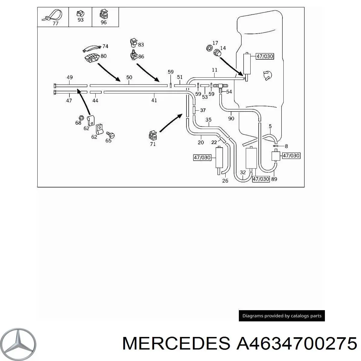 A4634700275 Mercedes