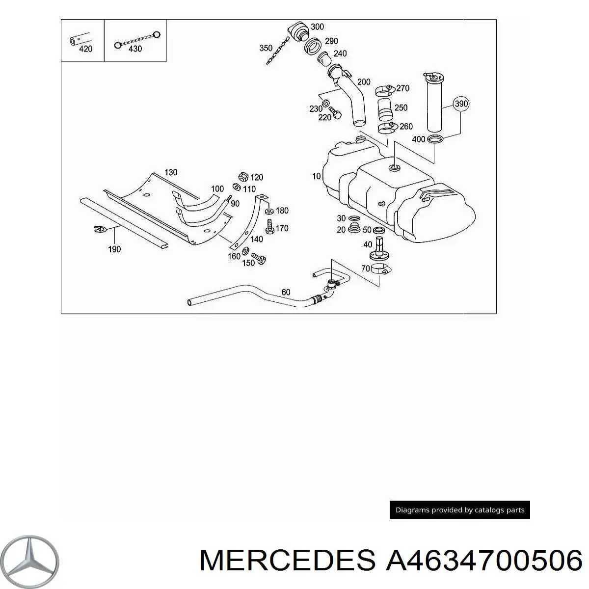 Mercedes A4634700506 precio, desde 223,88 EUR