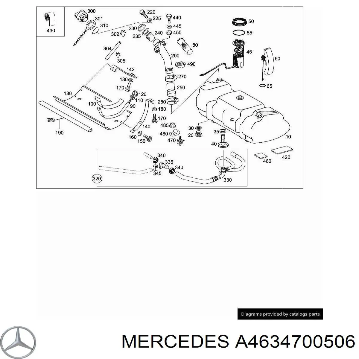 A4634700506 Mercedes 