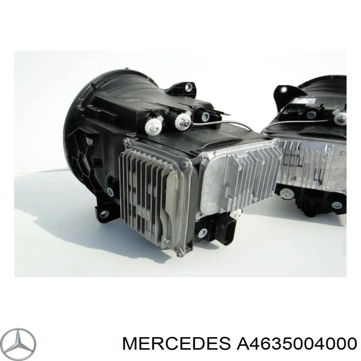 A4635004000 Mercedes Radiador de aire acondicionado