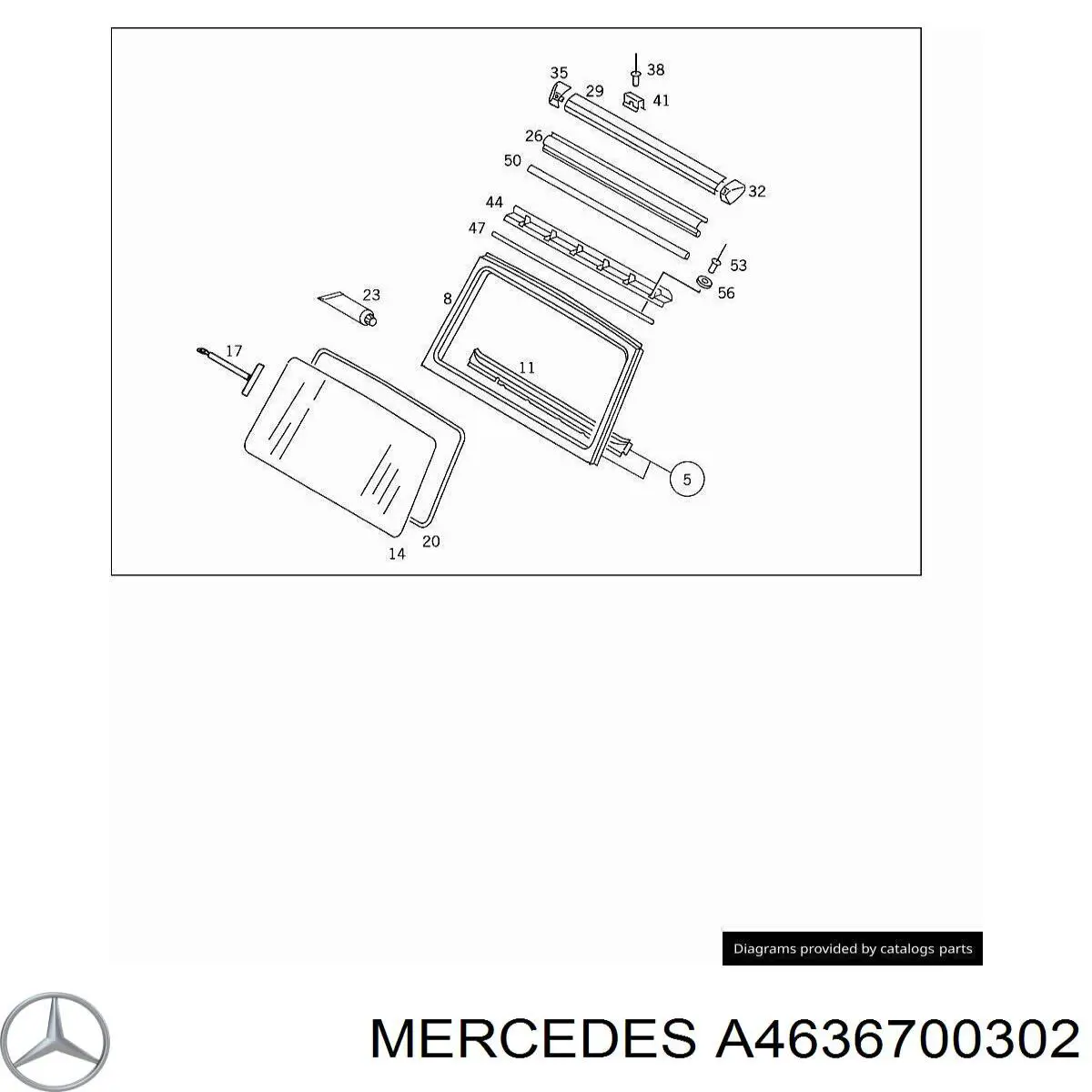 A4636700302 Mercedes 