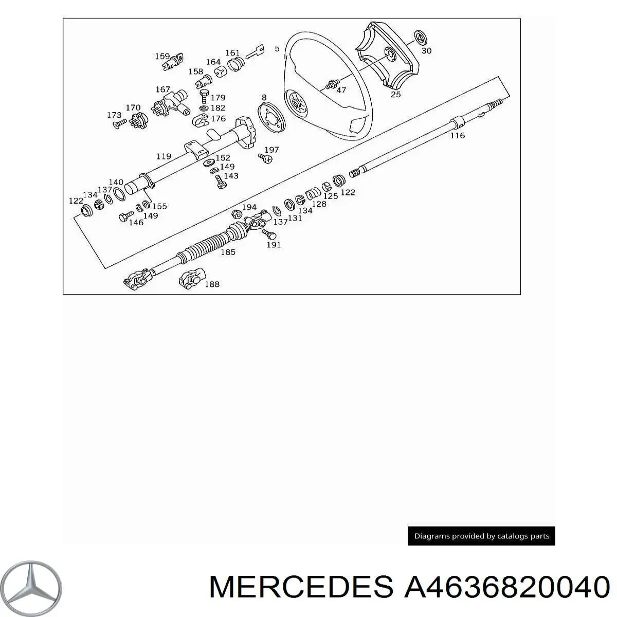 A4636820040 Mercedes 