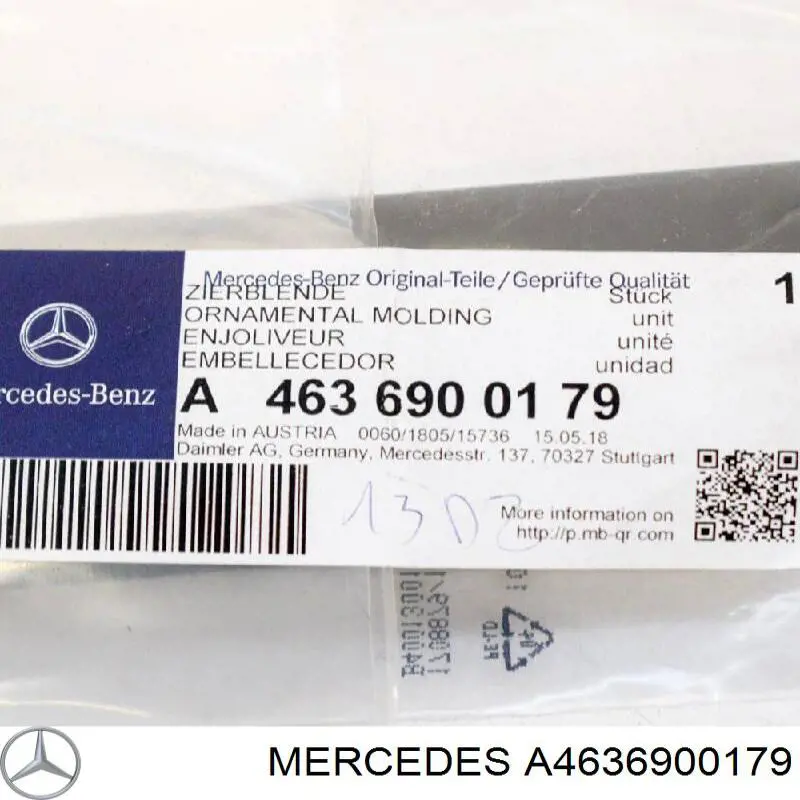  Mercedes A4636900179 precio, desde 50,40 EUR