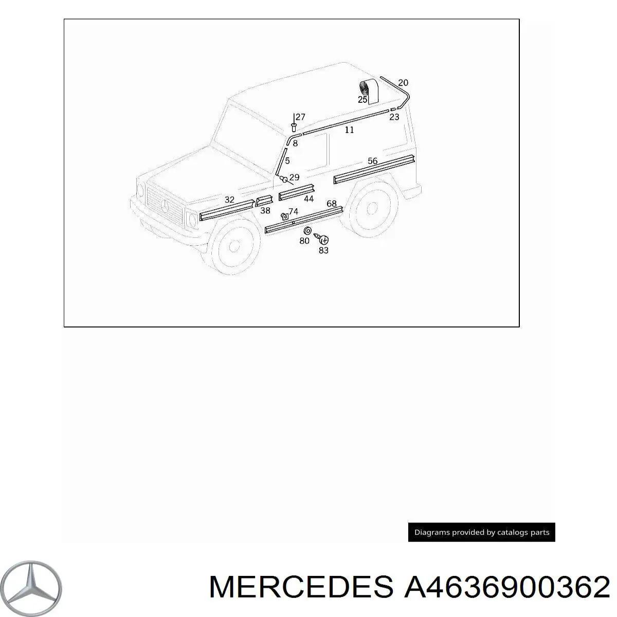 A4636900362 Mercedes