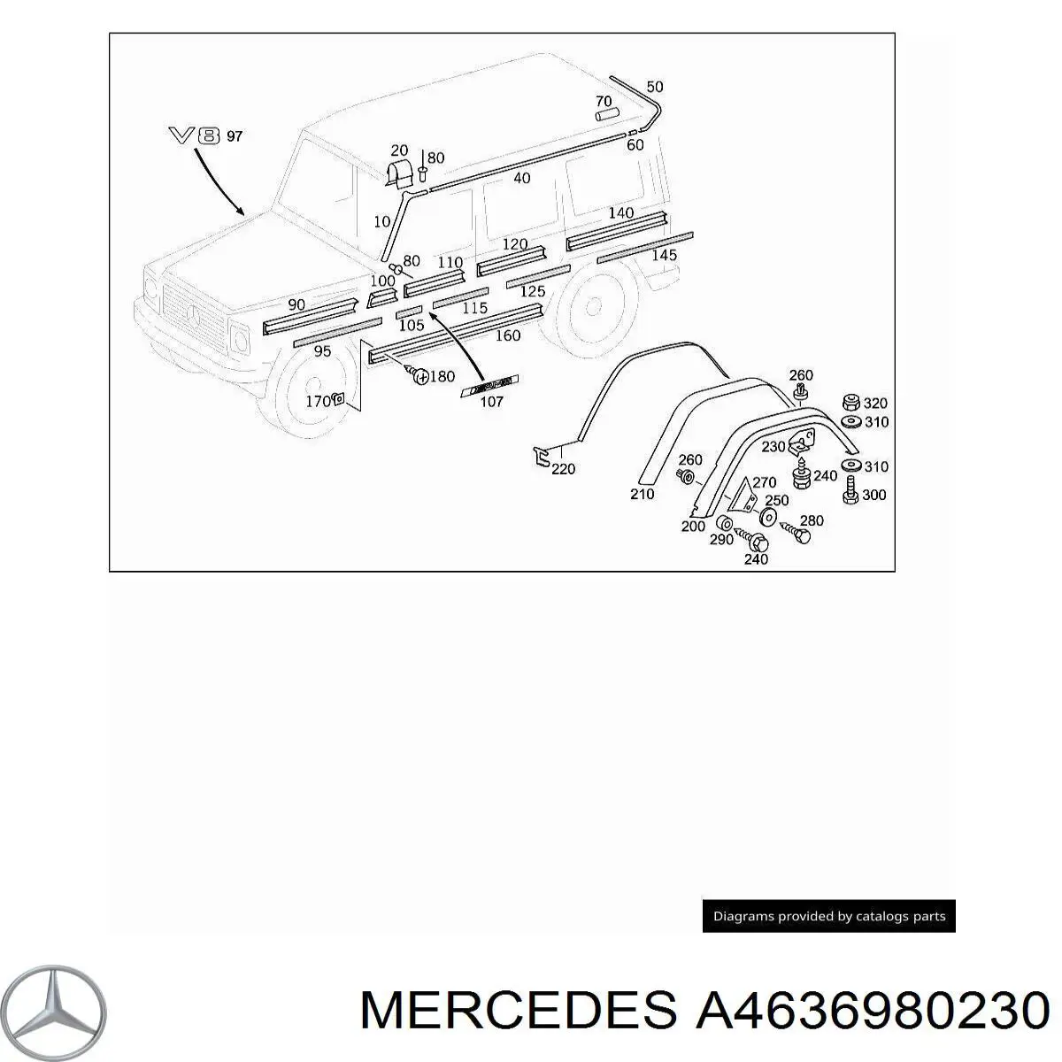 A4636980230 Mercedes