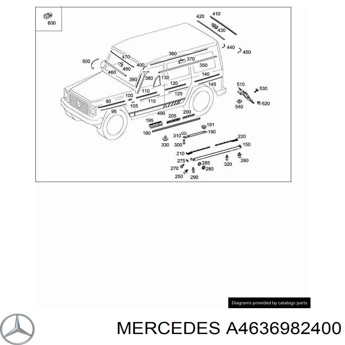 A4636982400 Mercedes