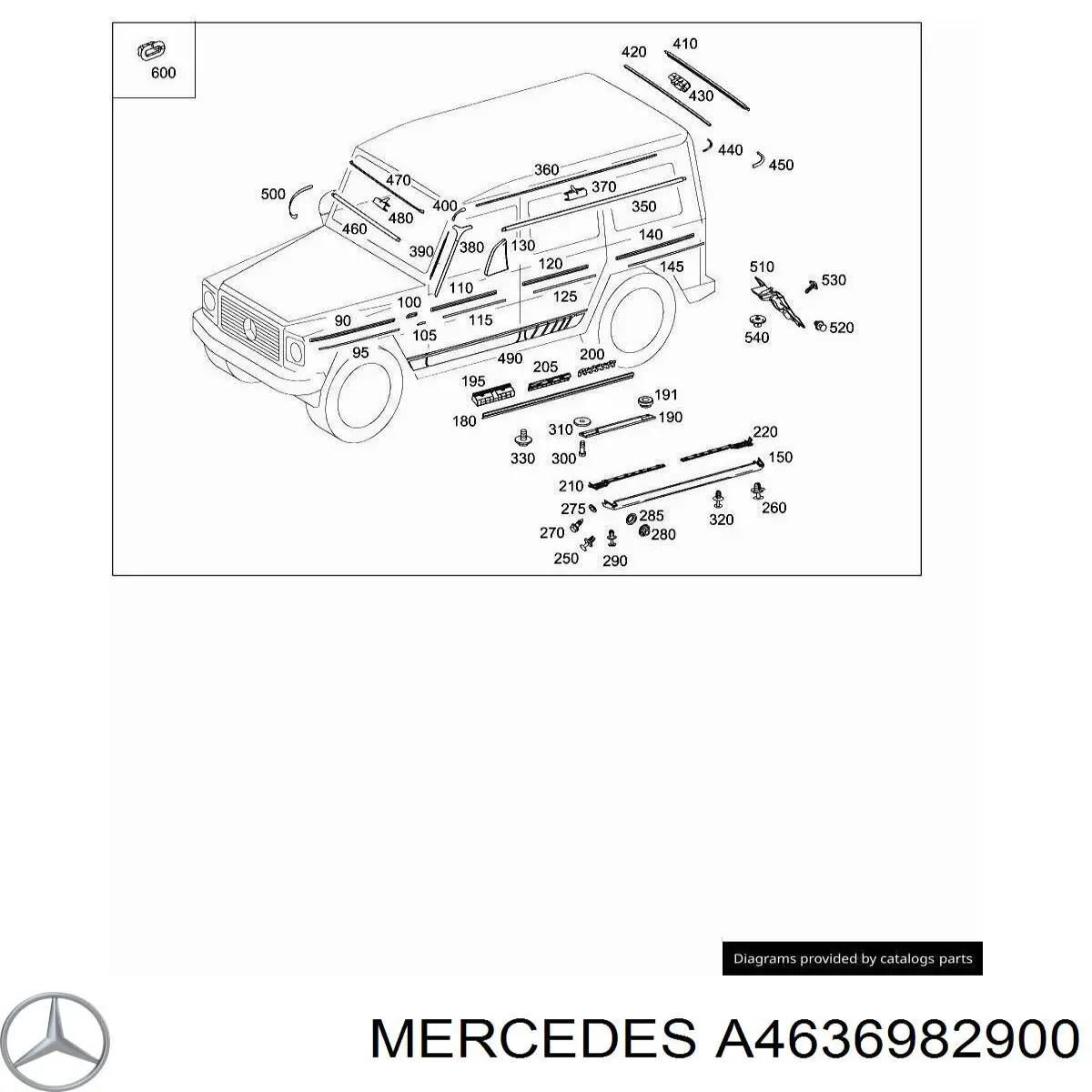 4636982900 Mercedes