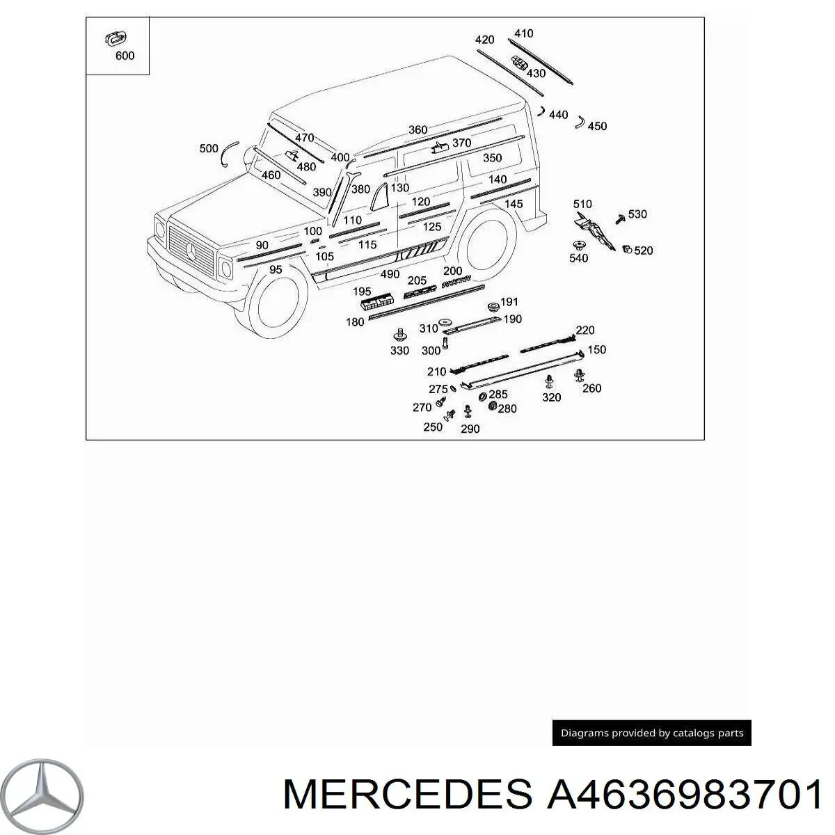 A4636983701 Mercedes