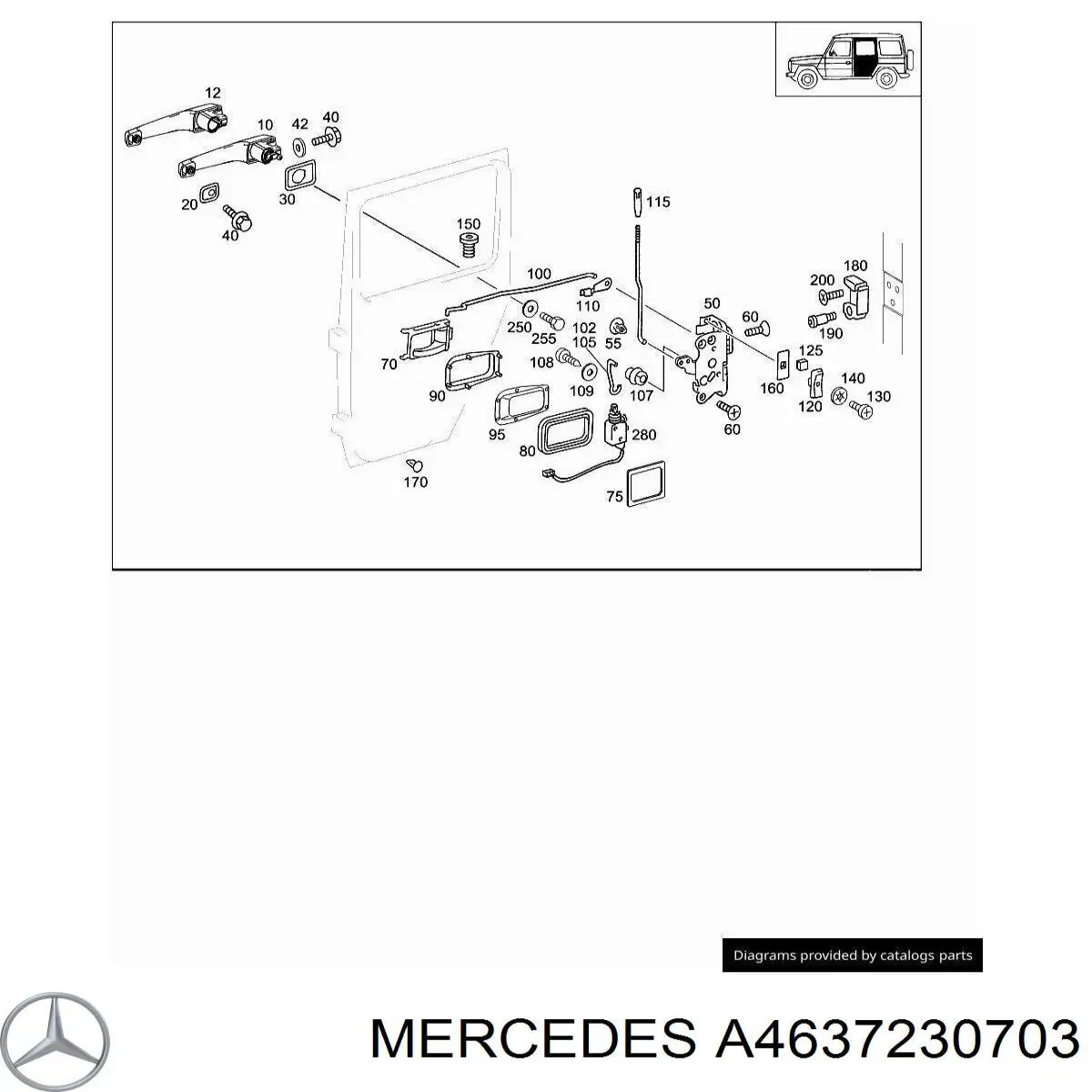 A4607430603 Mercedes 
