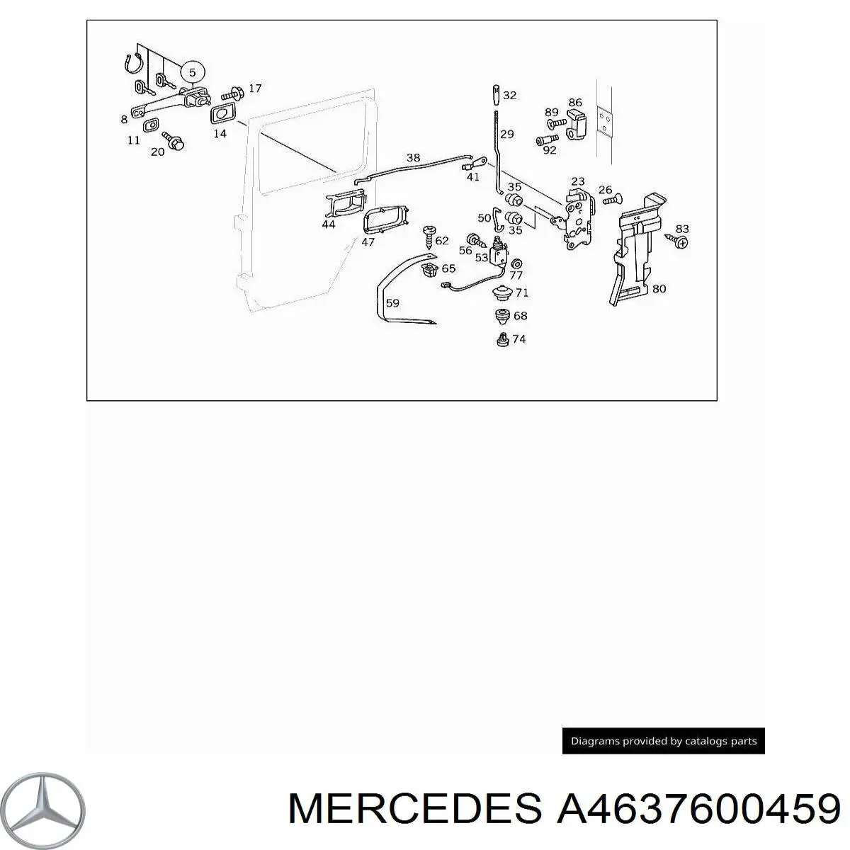 A4637600459 Mercedes 