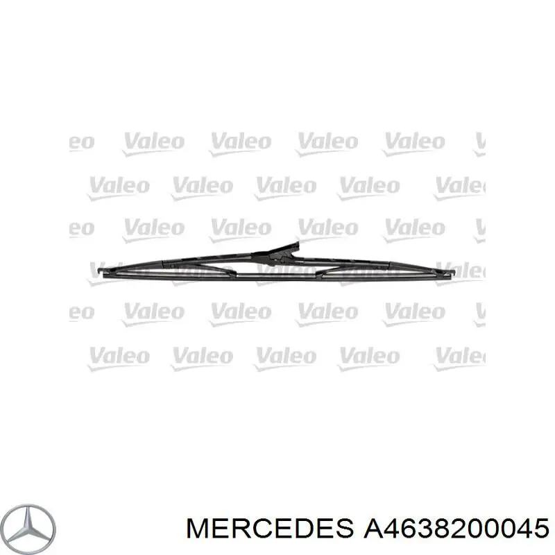 Escobillas de limpiaparabrisas delanteras Mercedes A4638200045