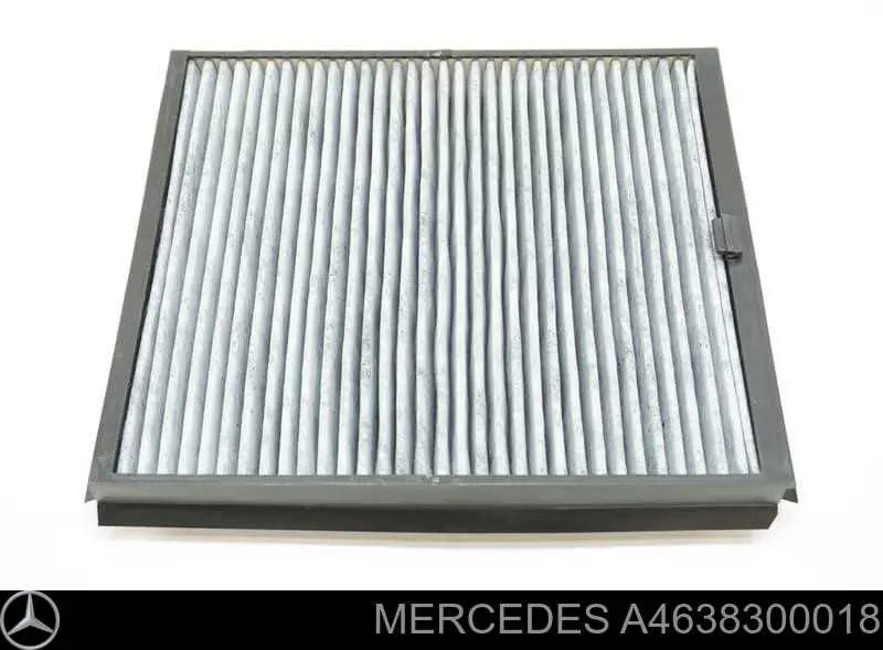 A4638300018 Mercedes filtro habitáculo