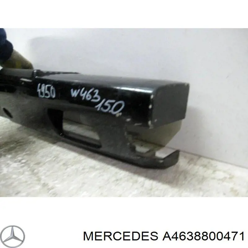 A4638800471 Mercedes parachoques trasero