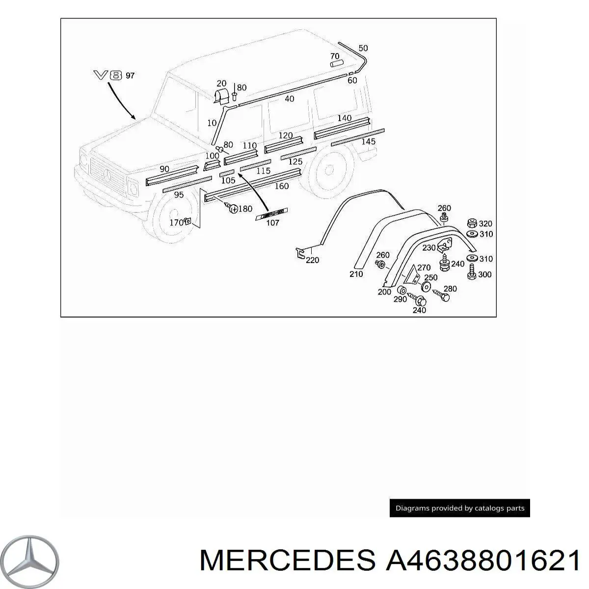 4638801621 Mercedes