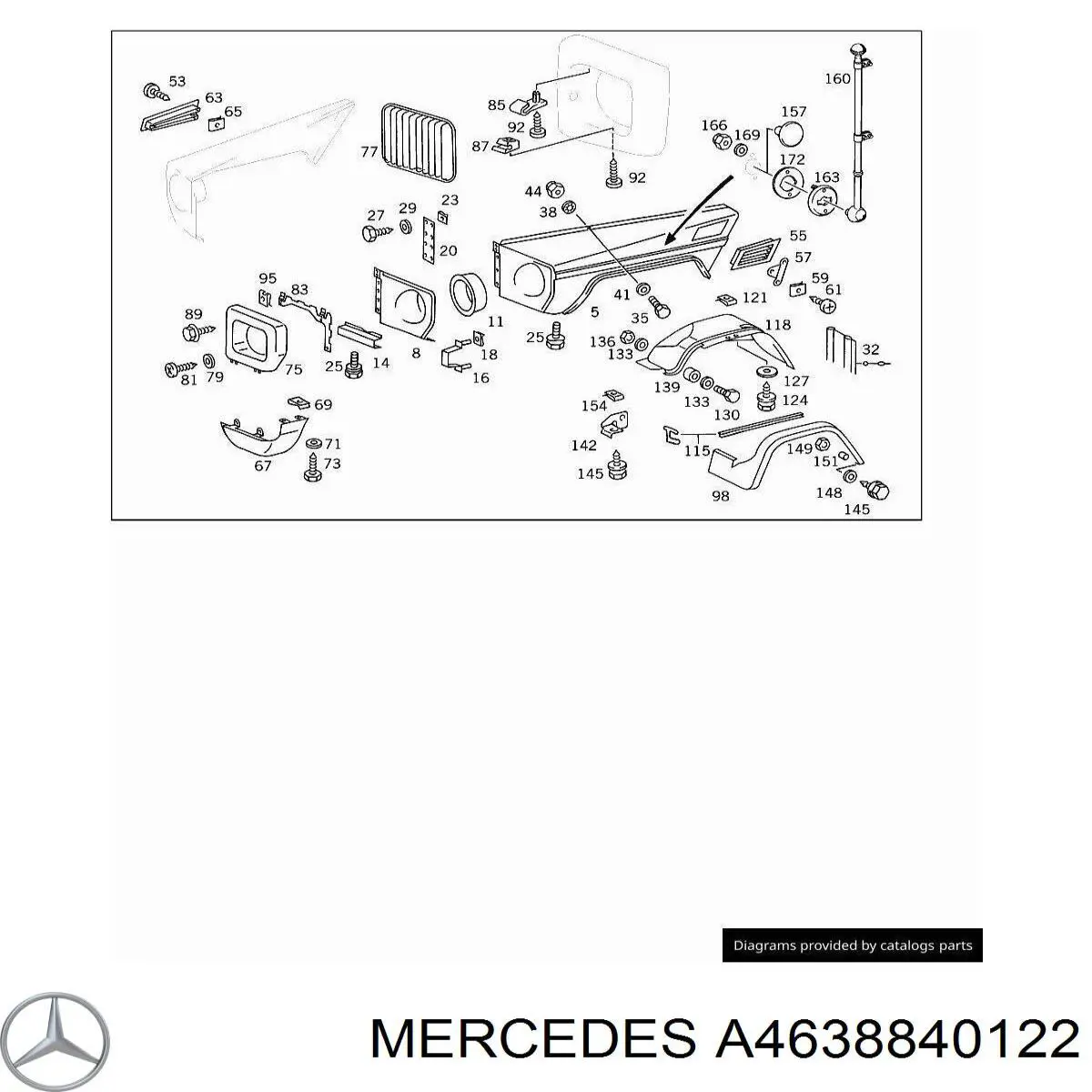 A4638840122 Mercedes 