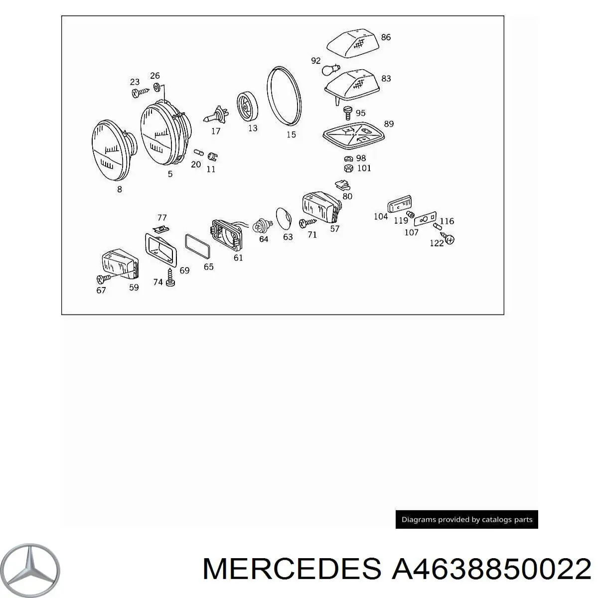 4638850022 Mercedes