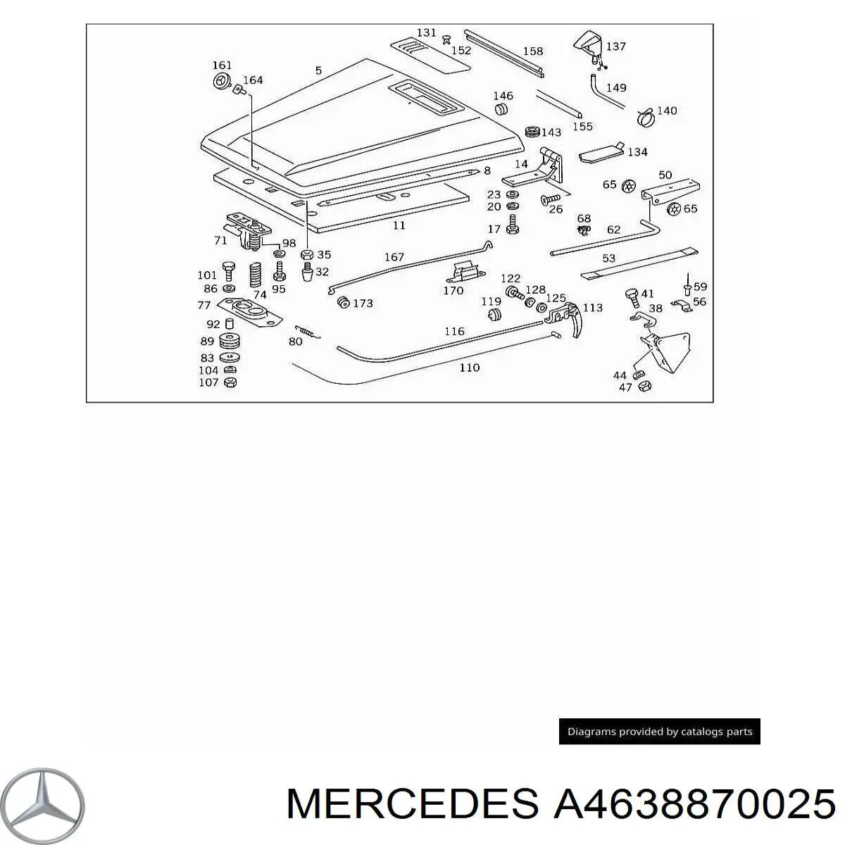 A4638870025 Mercedes 