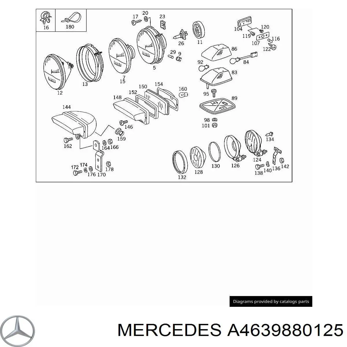 Comprar A0009880625 Mercedes 