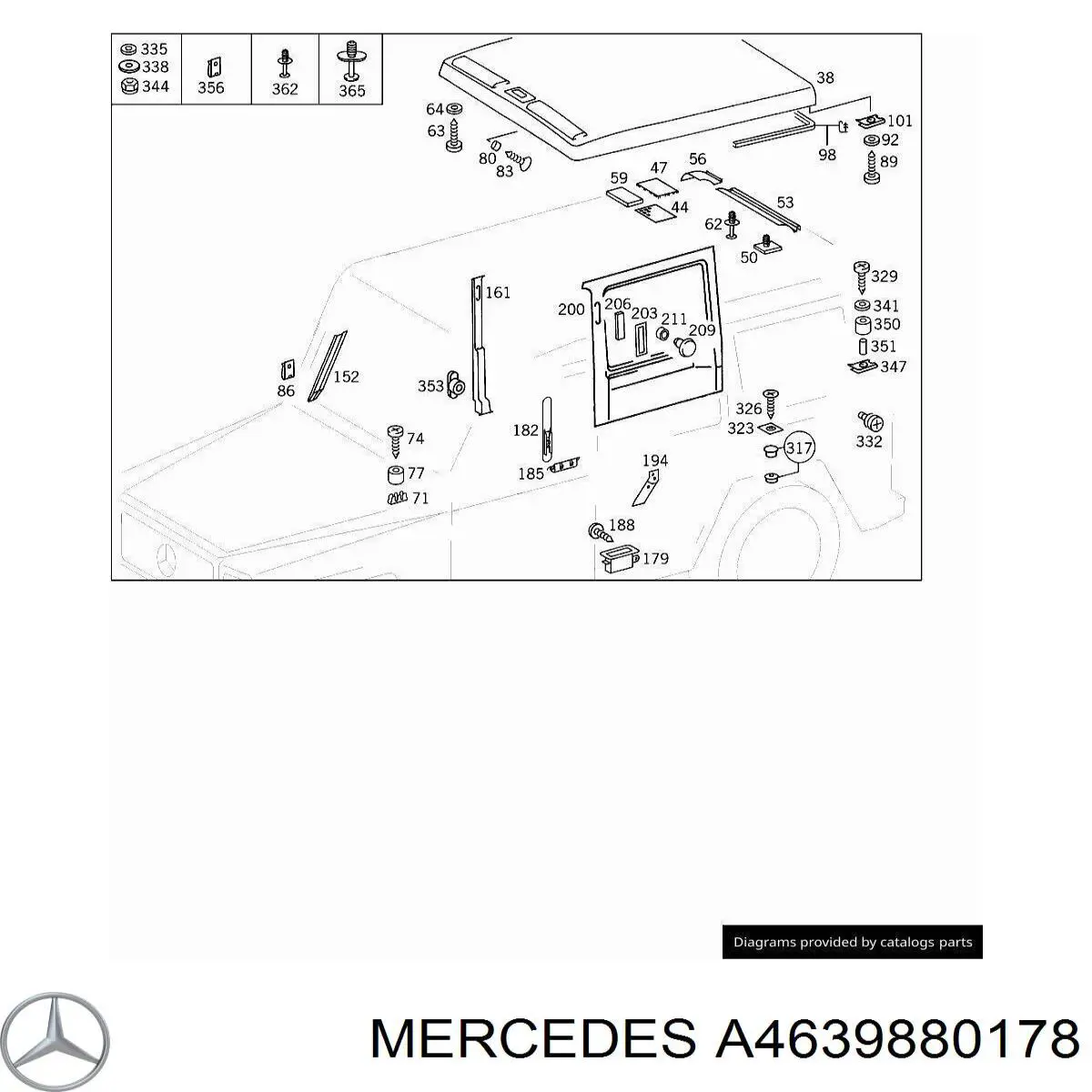 Mercedes A4639880178 precio, desde 6,94 EUR
