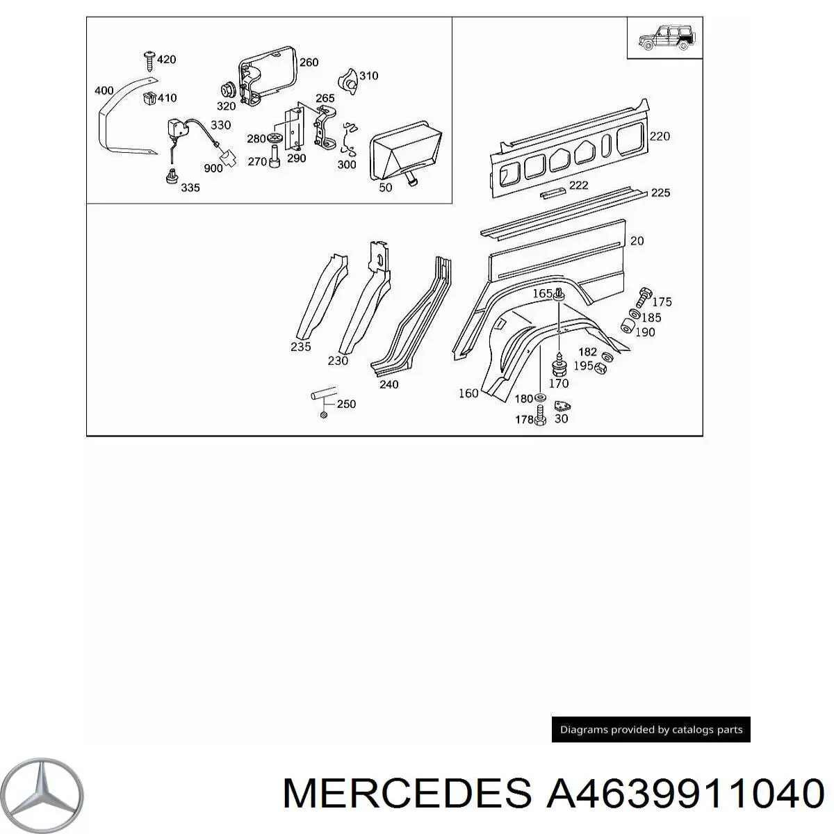 A4639911040 Mercedes 