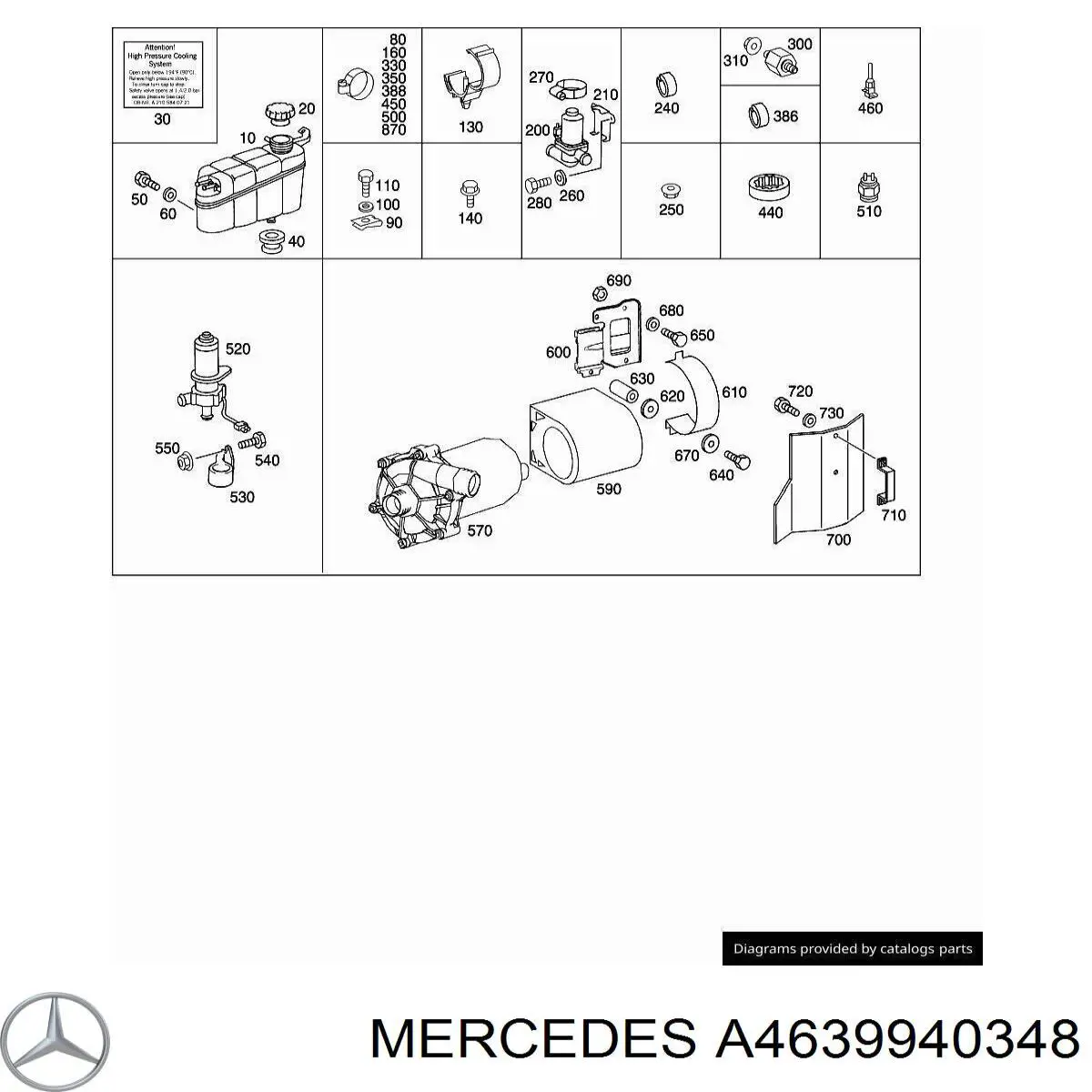  Mercedes A4639940348 precio, desde 8,32 EUR